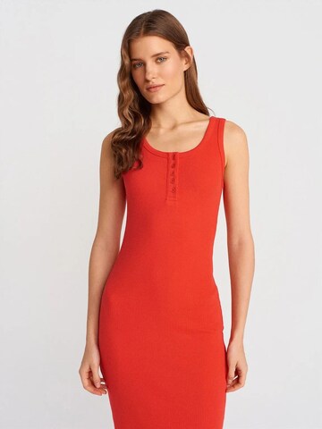 Dilvin Jurk in Rood