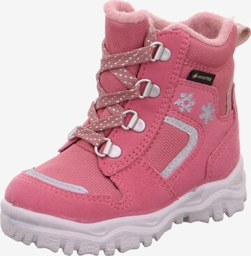 SUPERFIT Snowboots 'Husky' i pink: forside