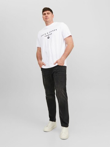 T-Shirt Jack & Jones Plus en blanc