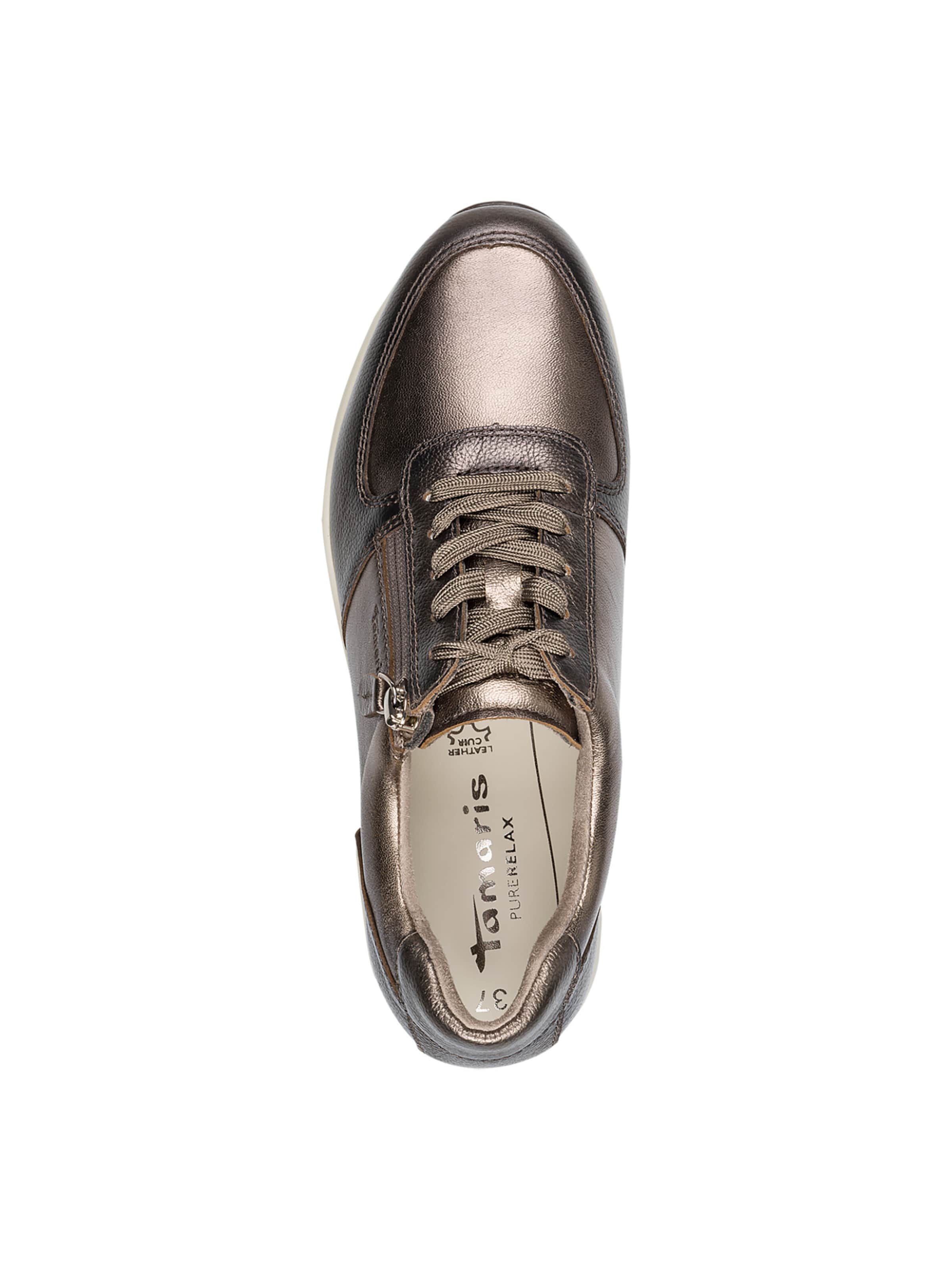 Tamaris - Sapatilhas baixas em castanho