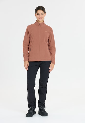 Whistler Fleecejacke 'Cocoon' in Braun