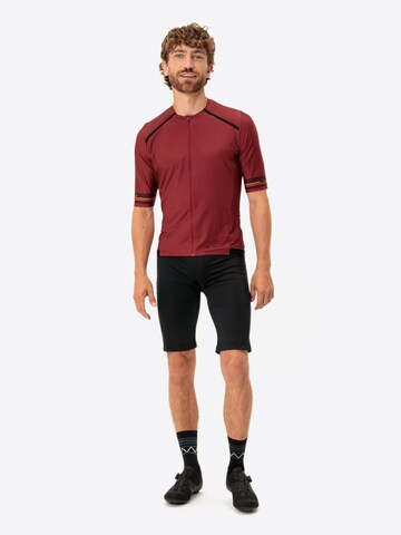 VAUDE Jersey 'M Furka FZ TR II' in Red