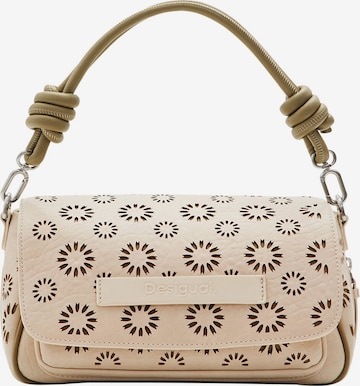 Sac à bandoulière Desigual en beige : devant