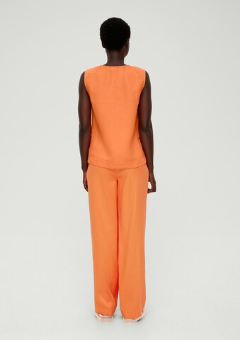 s.Oliver BLACK LABEL Bluse in Orange