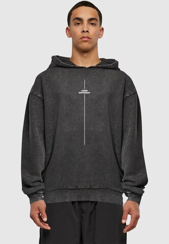 Merchcode Sweatshirt 'Think Different' in Black: front