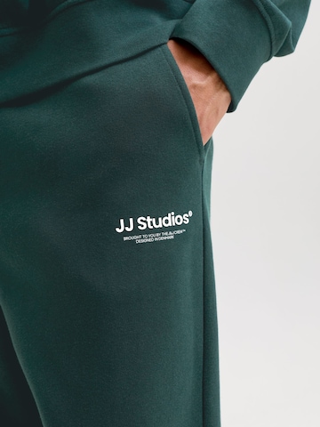 JACK & JONES Tapered Broek 'JPSTKane Soho' in Groen