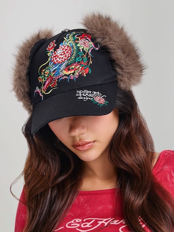 Ed Hardy Hætte i sort: forside