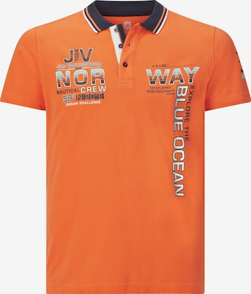 Jan Vanderstorm Shirt ' Jerker ' in Oranje: voorkant