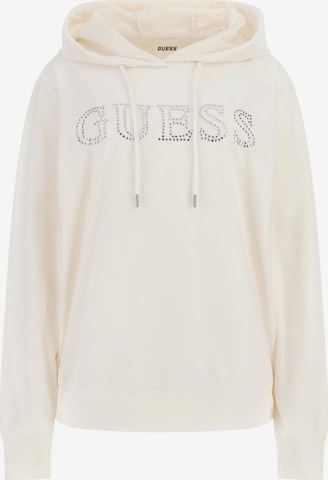 GUESS Sweatshirt in White: front