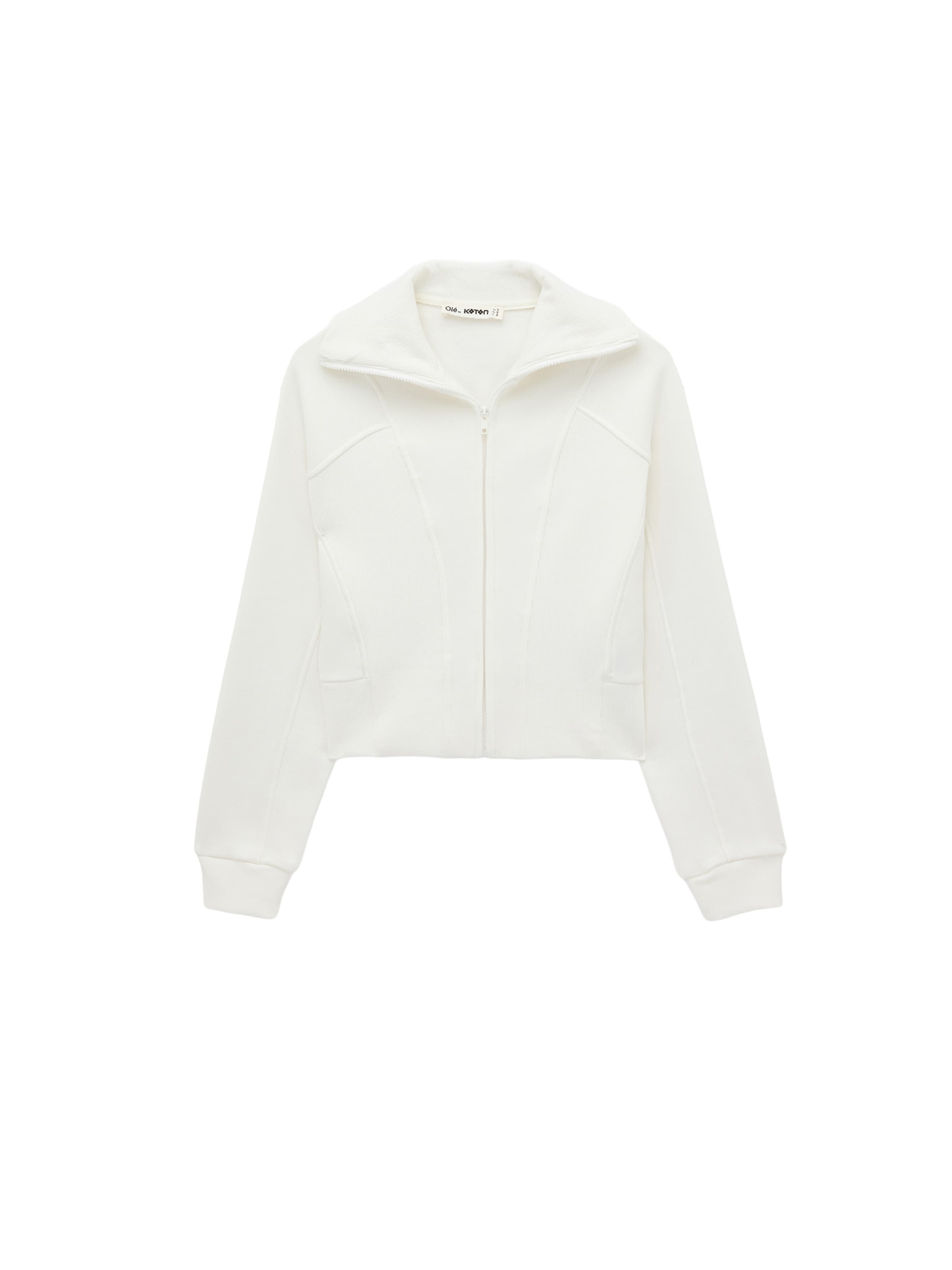 Koton Sweat jacket in XXXL in Ecru, Item view