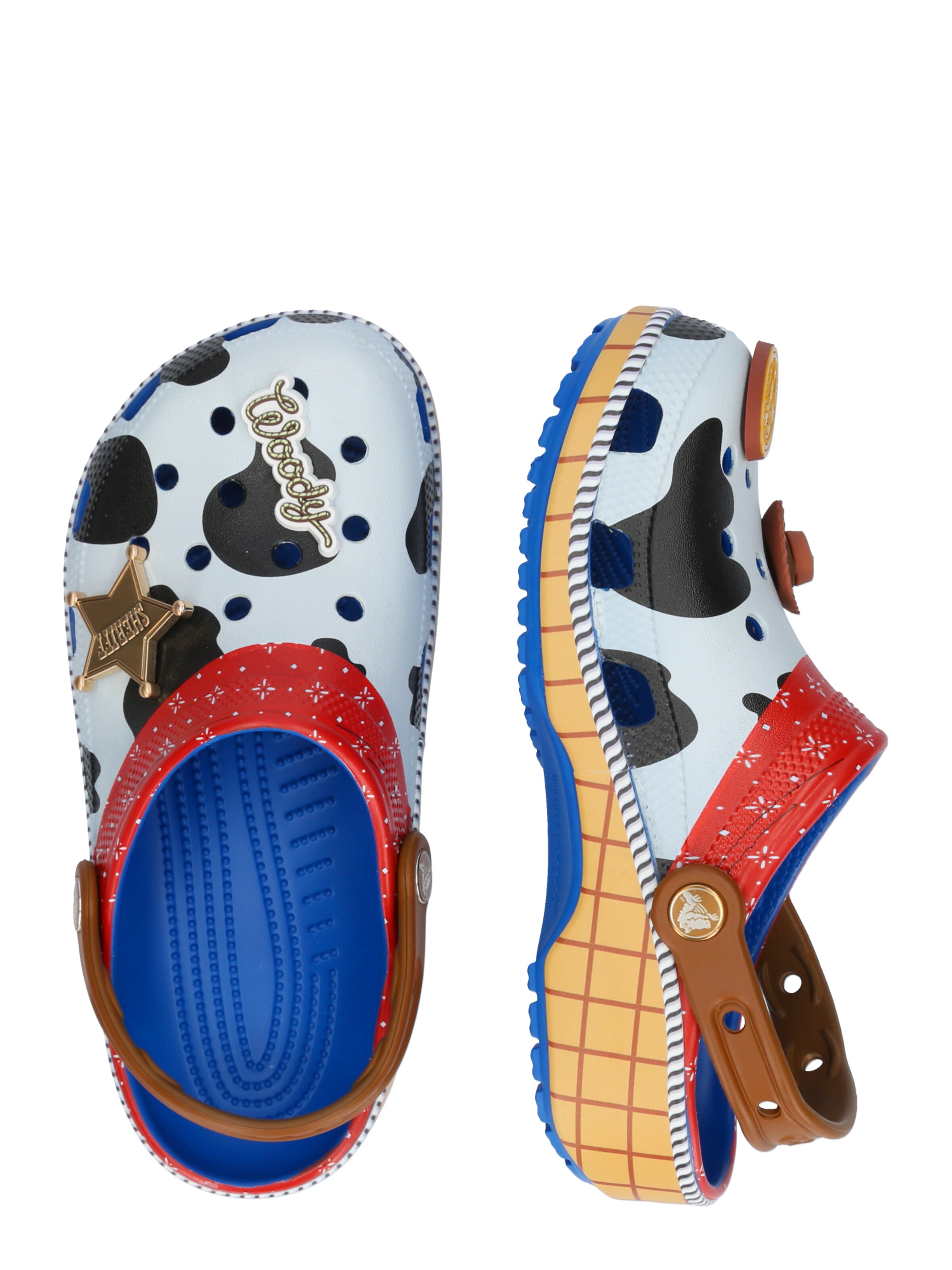 Crocs Chodaki 'Toy Story Woody' w kolorze niebieski