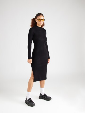 VERO MODA Трикотажное платье 'LYNZI' в Черный: спереди