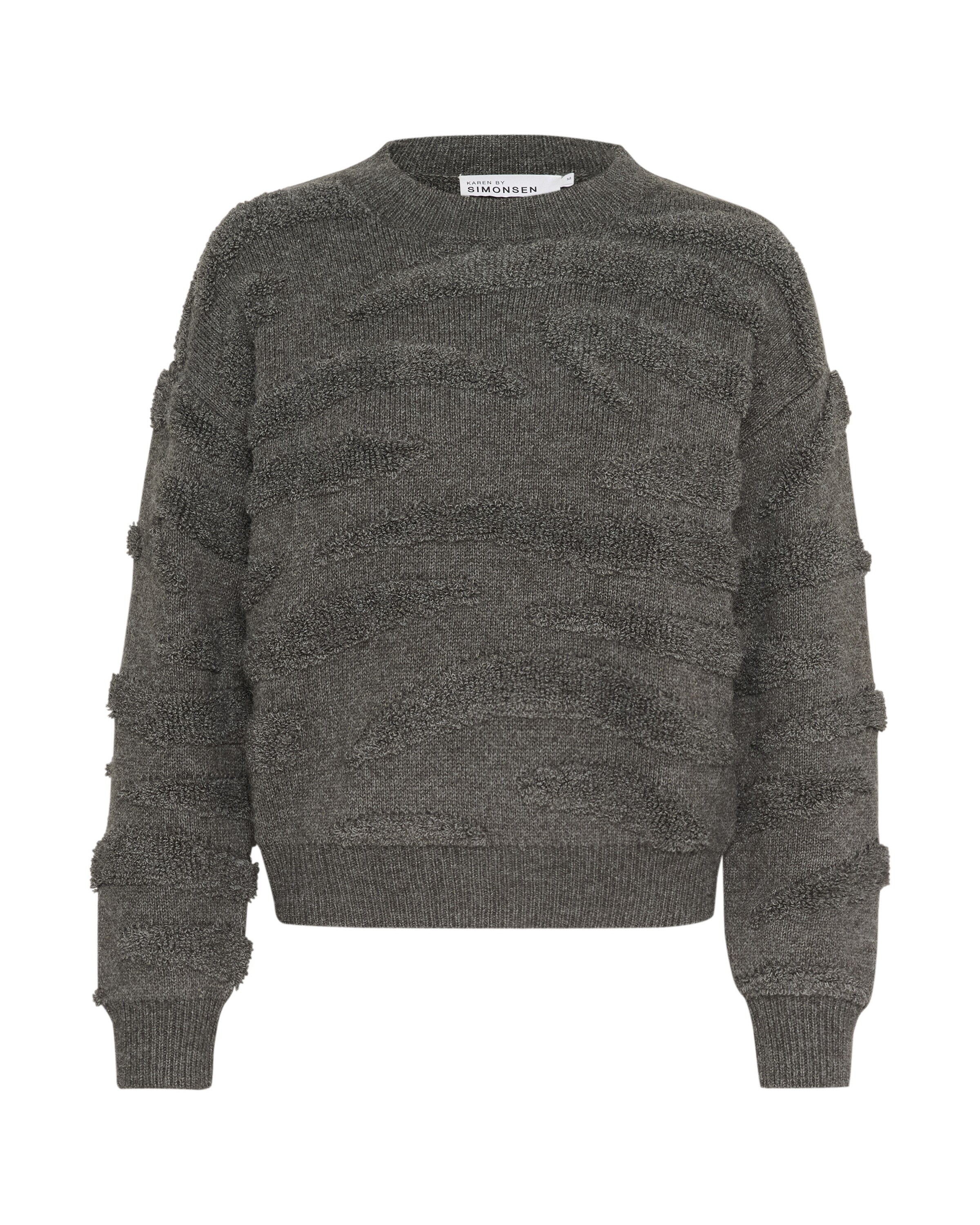 KAREN BY SIMONSEN Pullover 'Rosanne' i grøn: forside