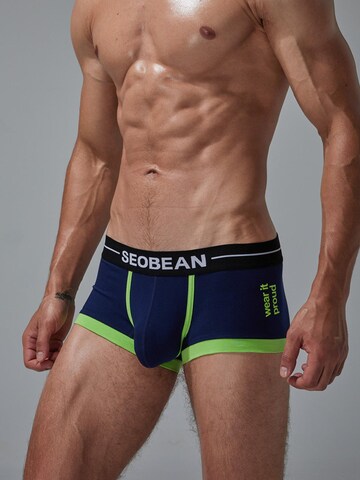 SEOBEAN Boxershorts 'Contract'‌ in Blau