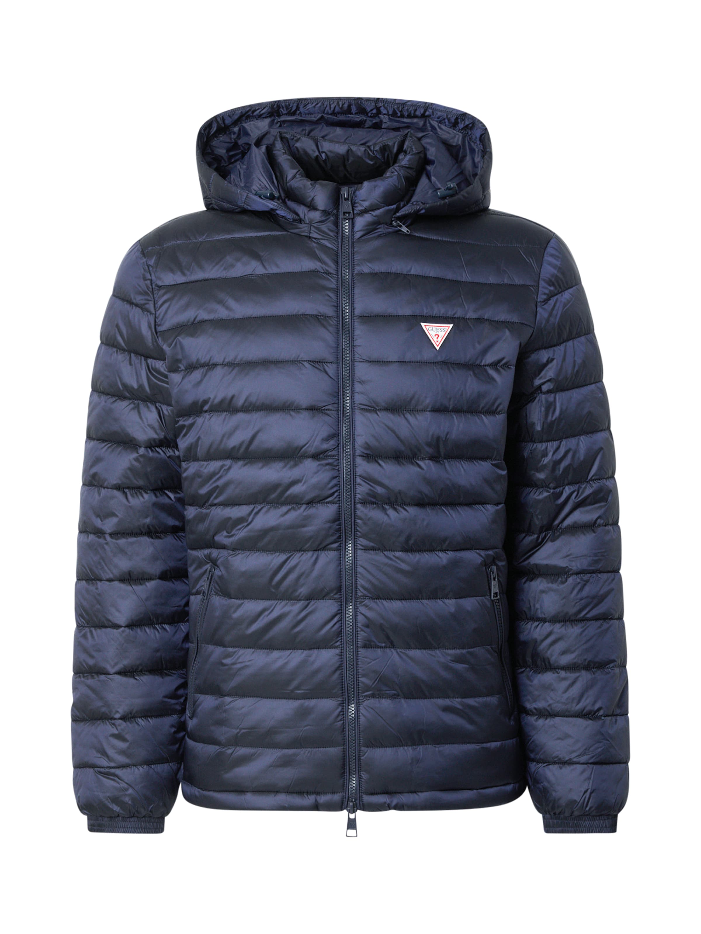 GUESS JEANS - Casaco meia-estação em azul: frente