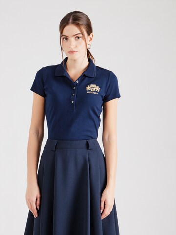 mėlyna TOMMY HILFIGER Marškinėliai: priekis