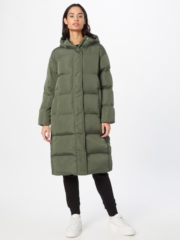 Superdry Wintermantel 'Studios' in Groen: voorkant