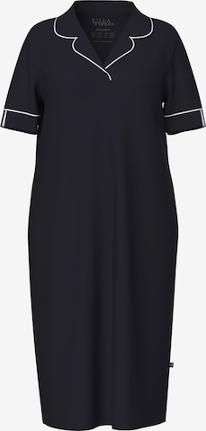 Ulla Popken Nachthemd in Zwart: voorkant