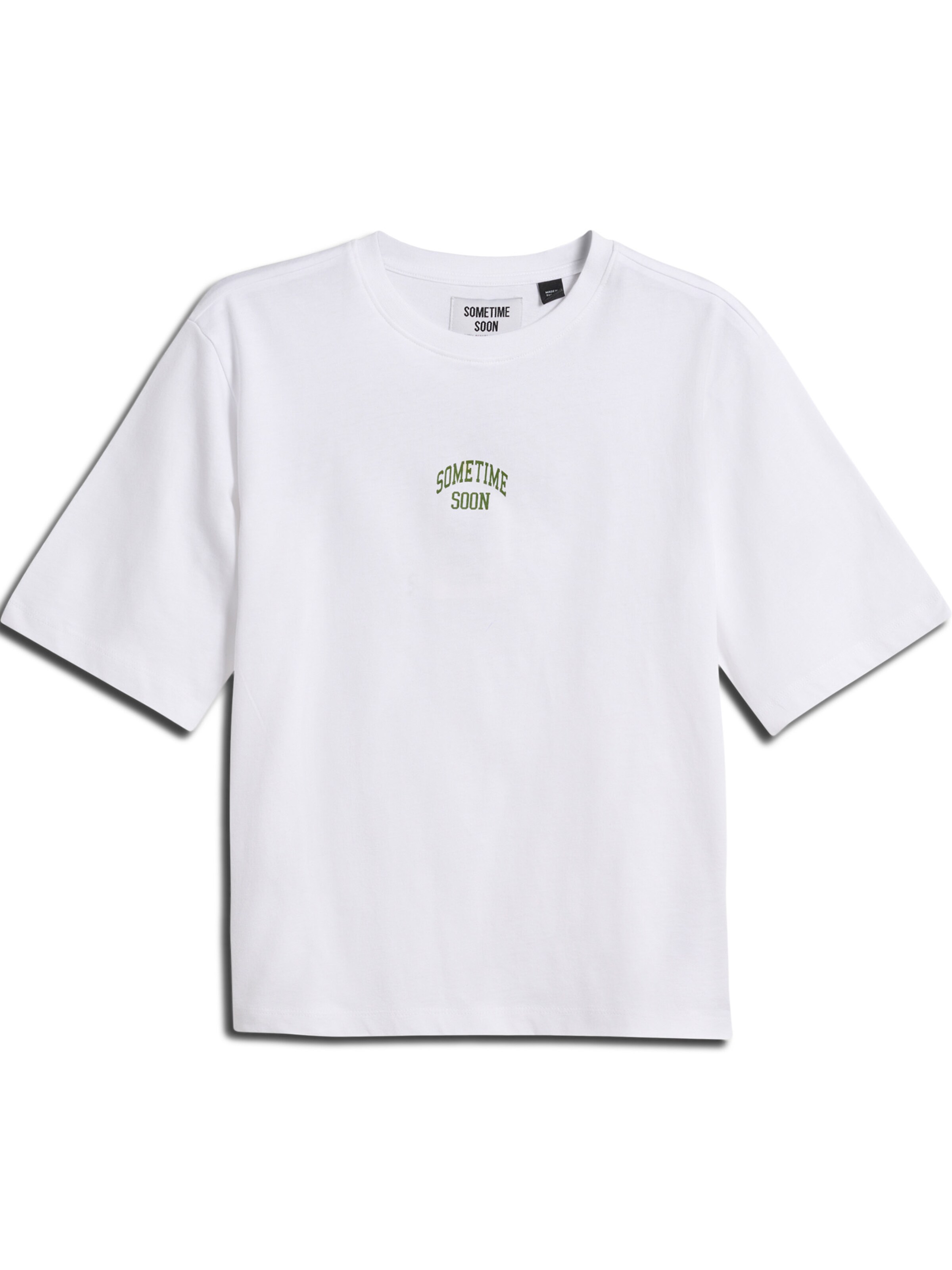 SOMETIME SOON Shirts 'Karma' i hvid: forside