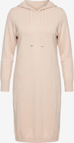 Ulla Popken Kleid in Beige: Vorderseite