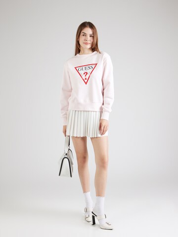 GUESS Sweatshirt in Pink
