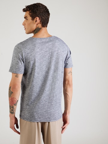 QS Shirt in Blauw