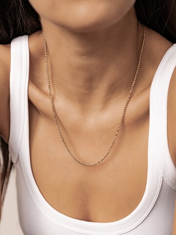 Hey Happiness Kette 'Wheat'‌‌ in Gold: Vorderseite