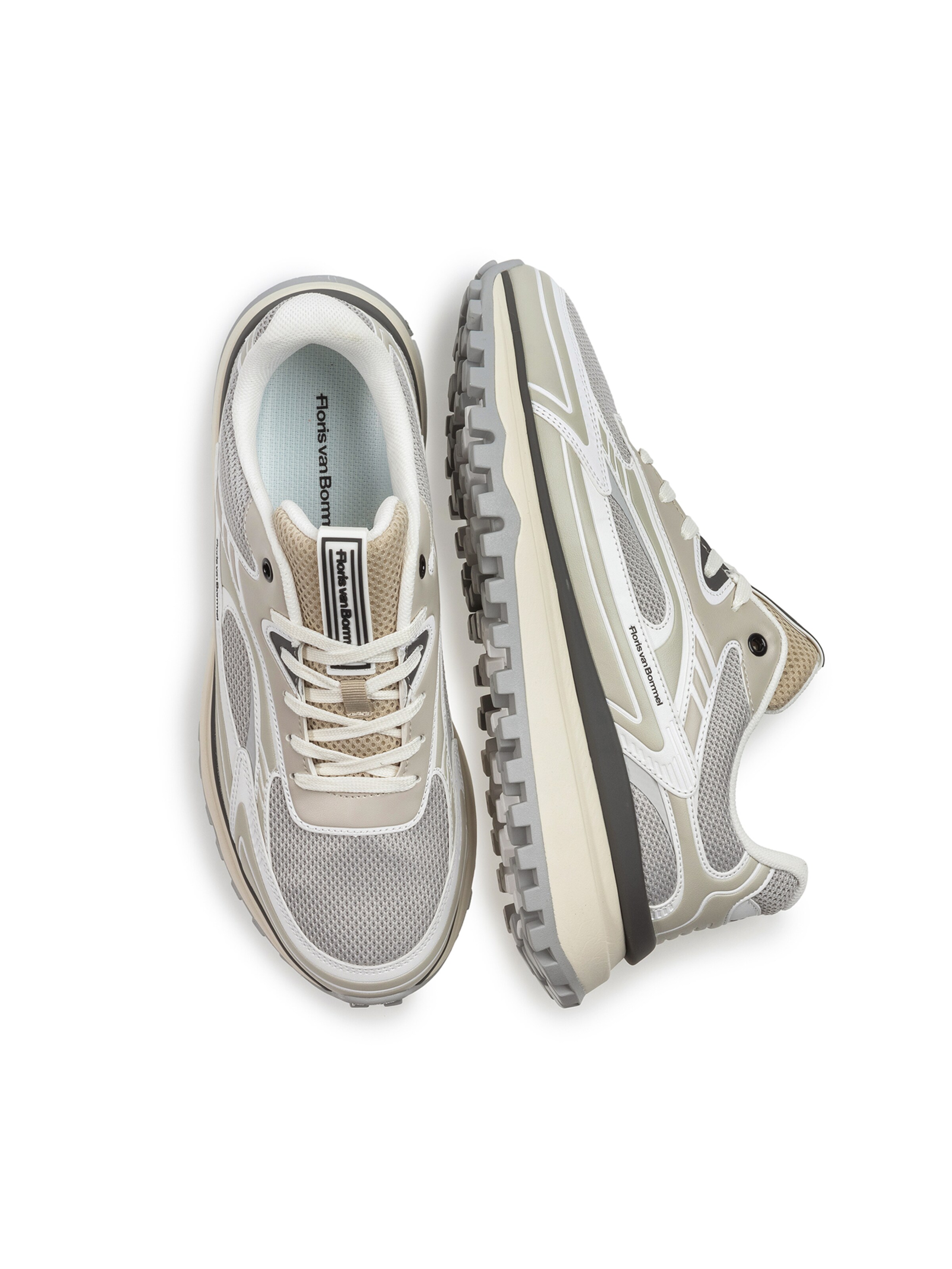 Floris van Bommel Sneakers laag 'De Gripper 06' in Bruin