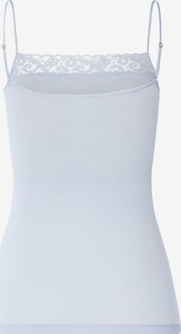 Haut ' Moments ' Hanro en bleu : devant