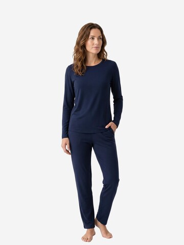 Hanro Pyjama 'Sleep & Lounge'‌‌‌‌‌‌‌‌‌ in Blau