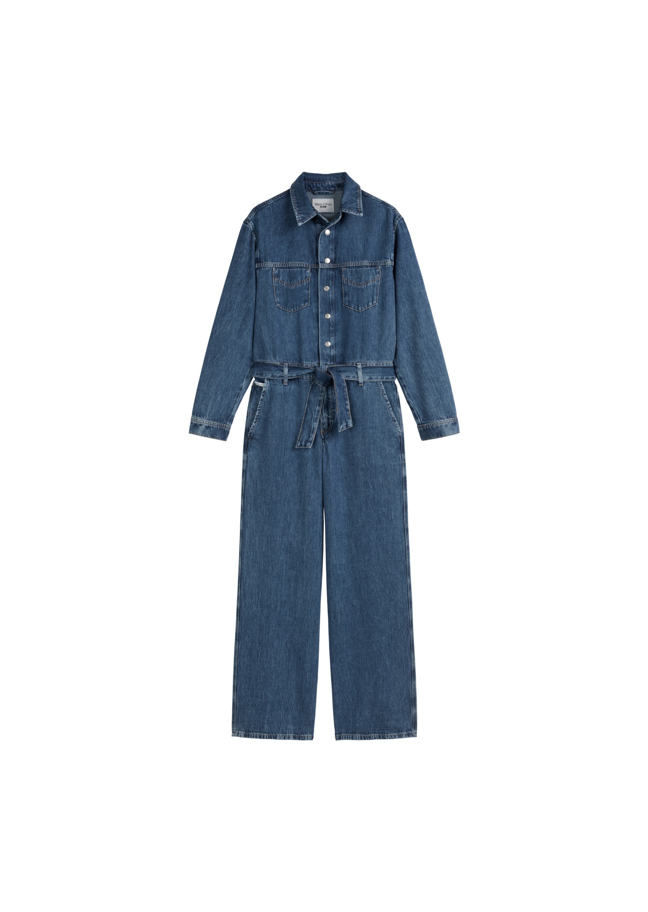 Marc O'Polo DENIM Jumpsuit in Blue: front