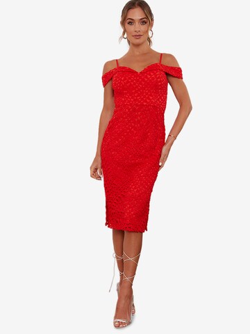 Chi Chi London Šaty – červená: přední strana