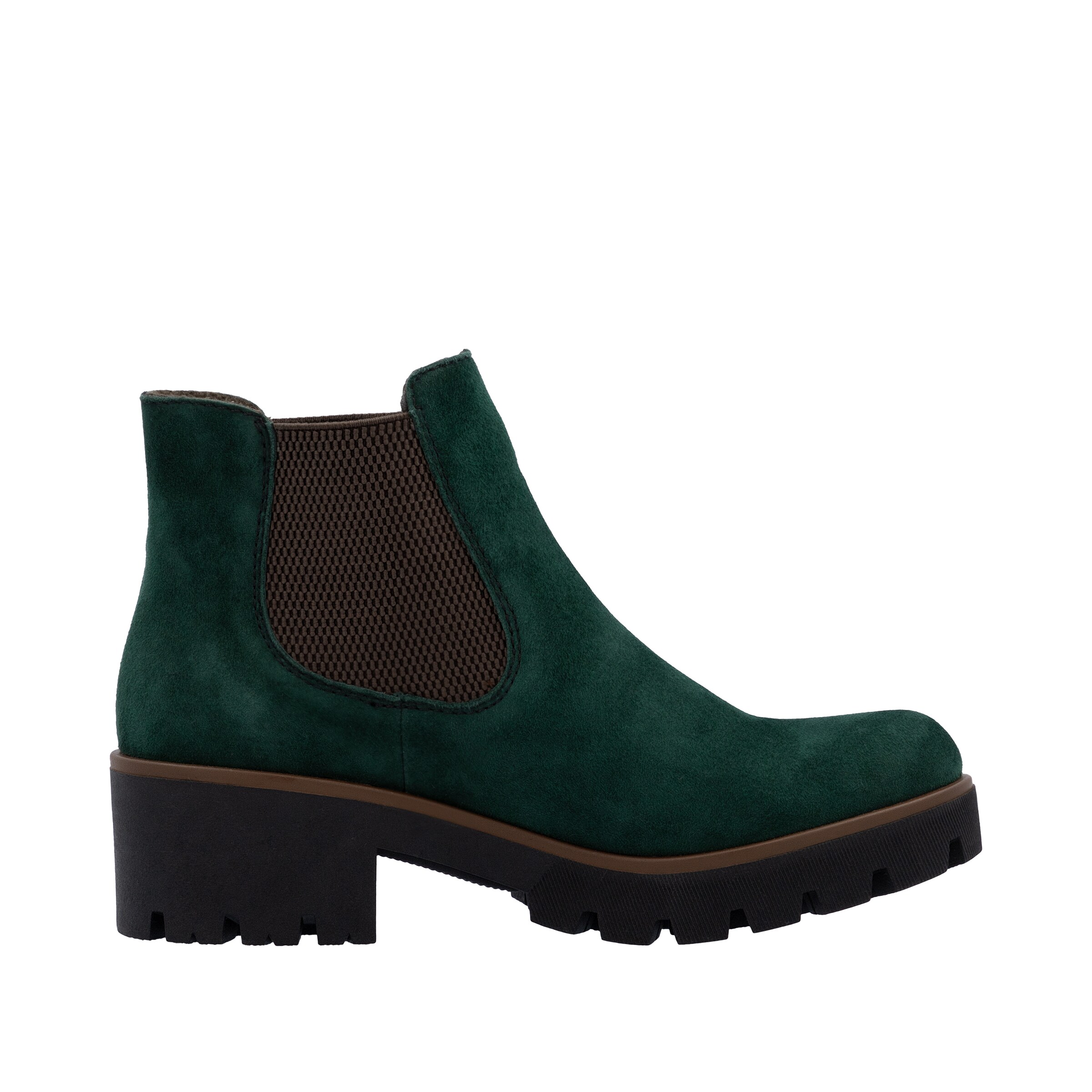 Chelsea Boots Rieker en vert