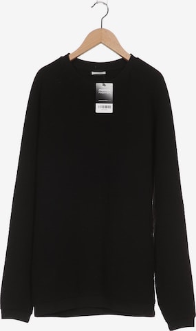 WEEKDAY Sweatshirt & Zip-Up Hoodie in M in Black: front