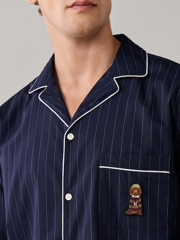 Pyjama long Hackett London en bleu