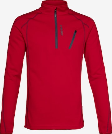 PROTEST Athletic Sweatshirt 'HUMANS' in Red: front