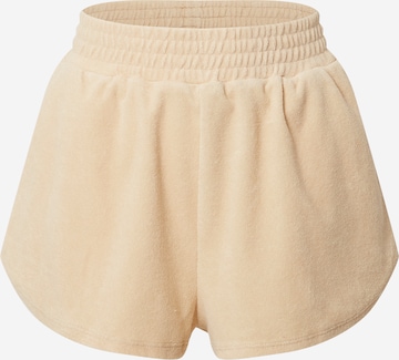EDITED Regular Trousers 'Parker' in Beige: front