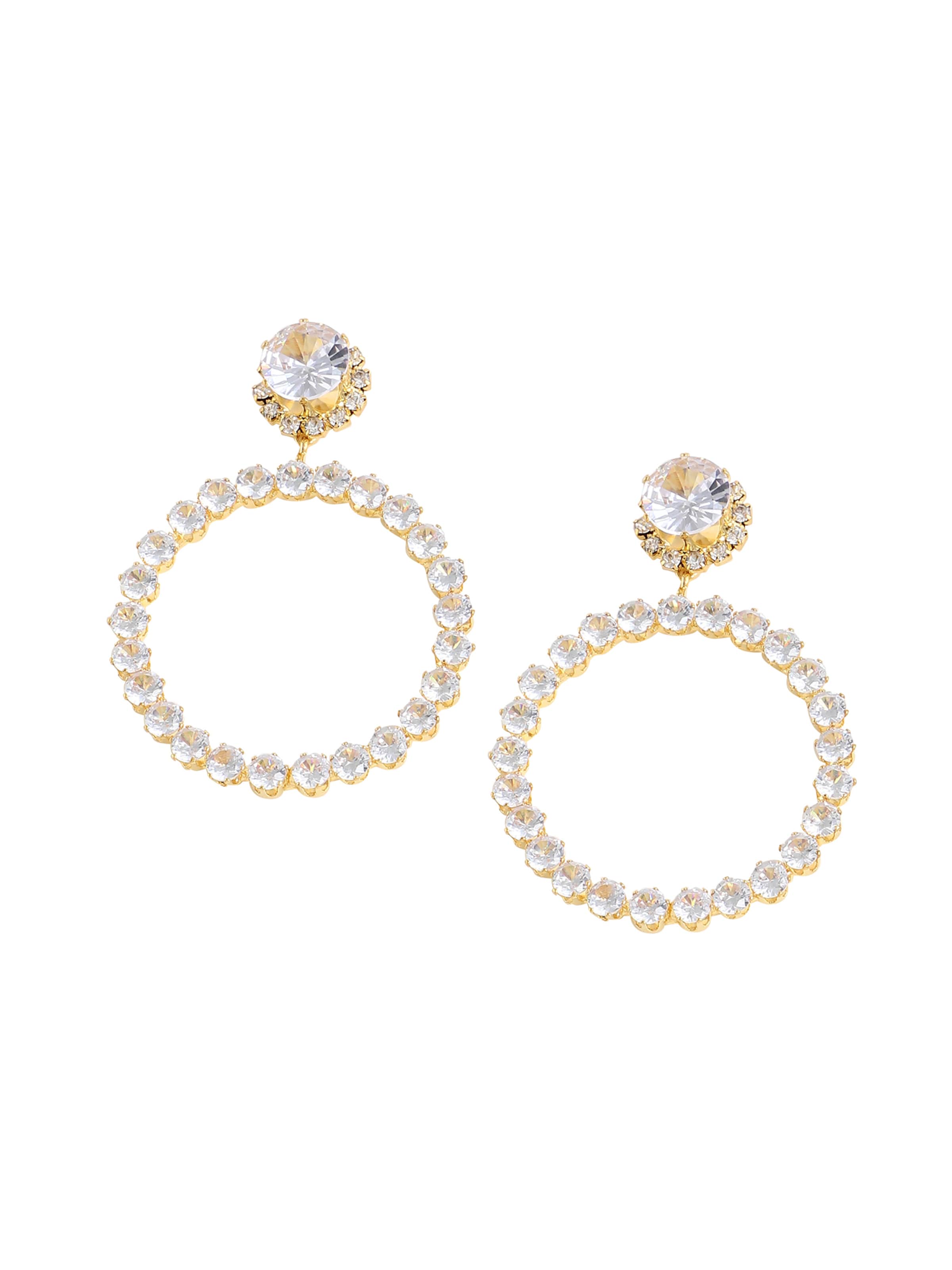 sudrabs SOHI Auskari ' Dale ': no priekšpuses