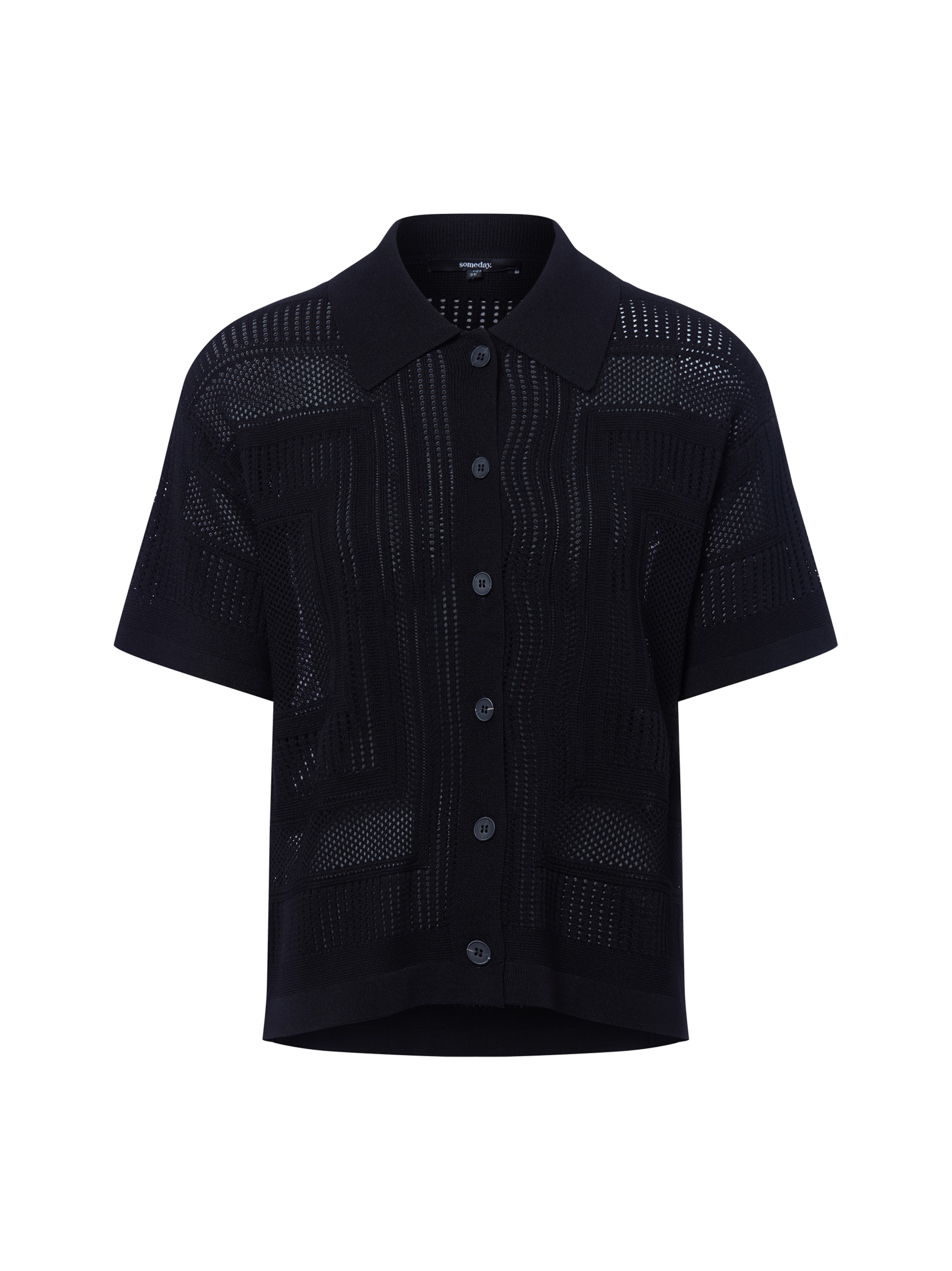 Someday Pullover 'Tiandra' in Schwarz: Vorderseite