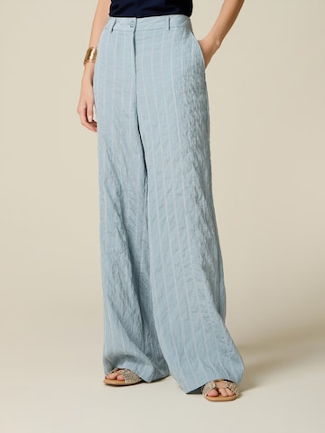 oltre Slimfit Broek in Blauw