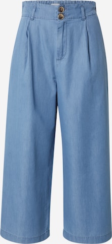 ONLYWide Leg/ Široke nogavice Traperice s naborima 'ONLBea' - plava boja: prednji dio