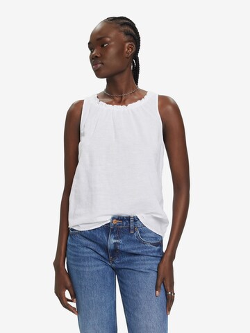 ESPRIT Blouse in White: front