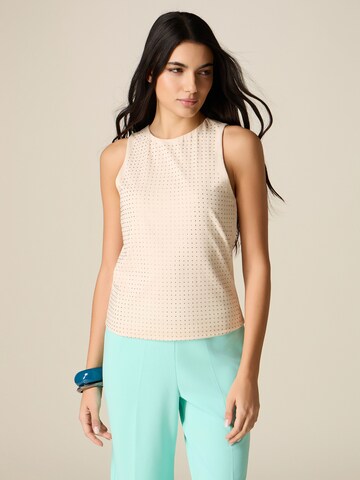 oltre Top in Beige