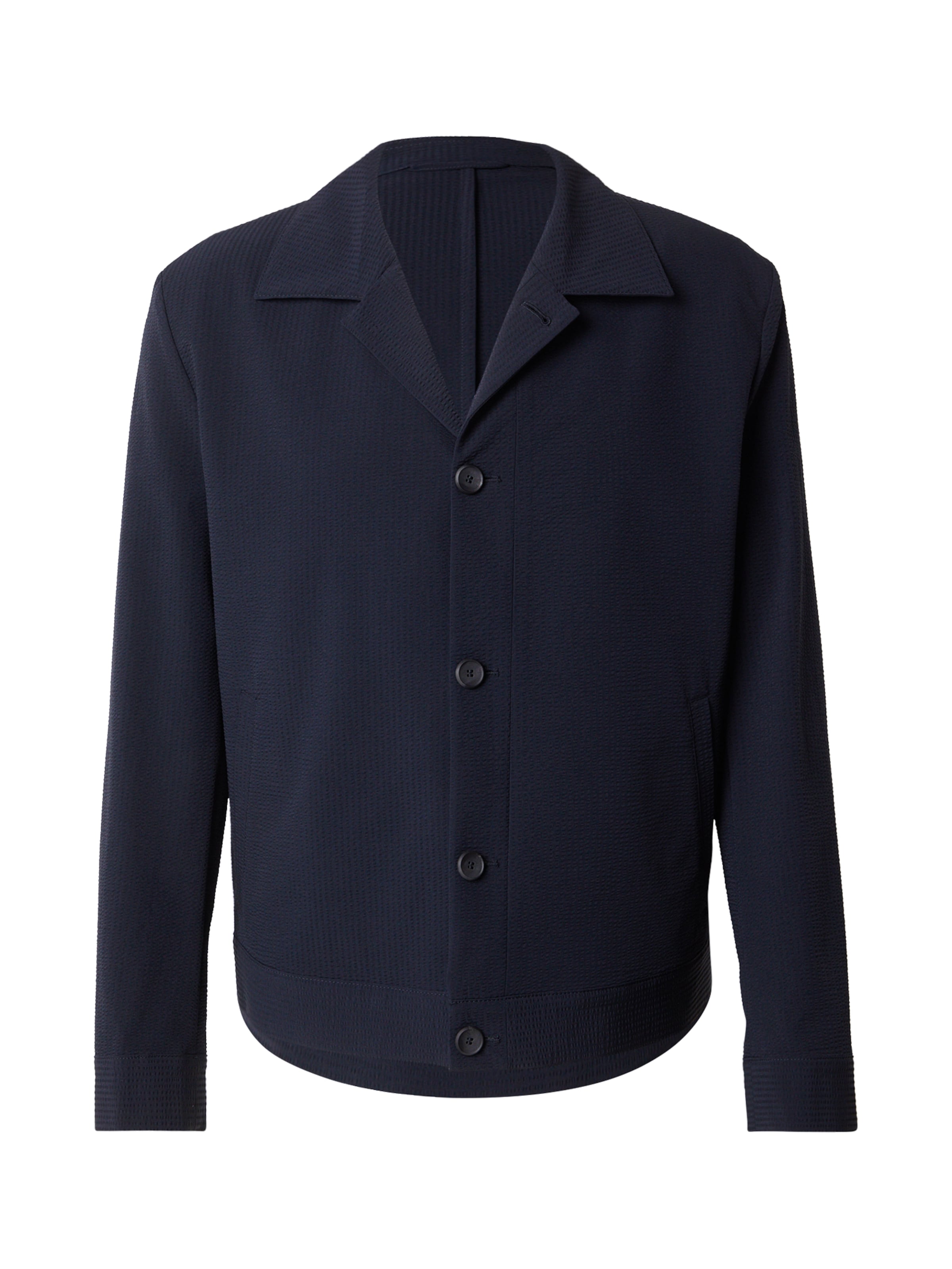 HUGOPrijelazna jakna 'Hellys' - plava boja: prednji dio