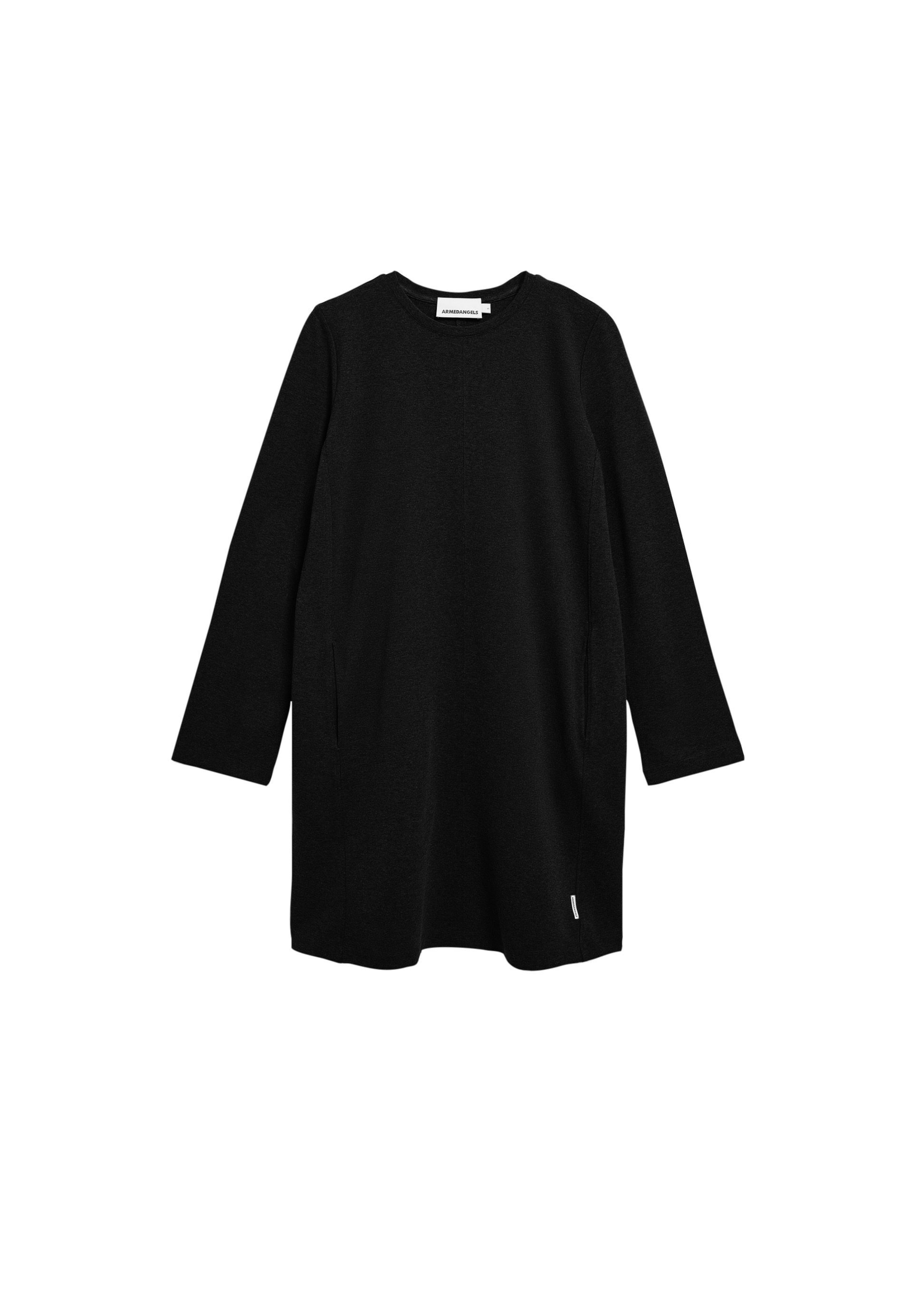 juoda ARMEDANGELS Suknelė 'MAARILIANA': priekis