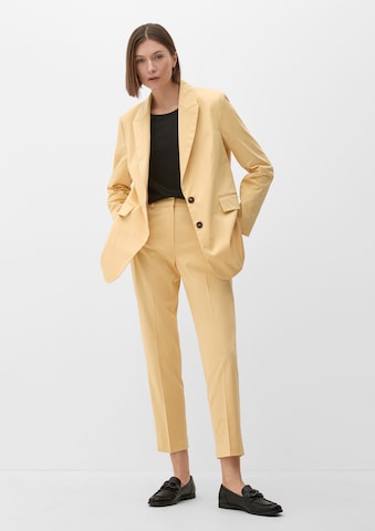 Blazer s.Oliver BLACK LABEL en jaune