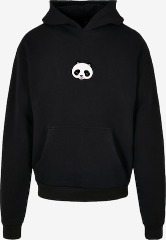 F4NT4STIC Sweatshirt 'Tao Tao Heroes of Childhood' in Zwart: voorkant