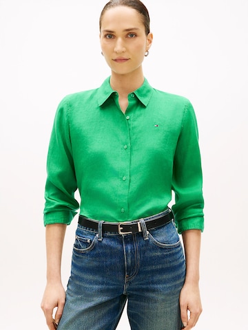 TOMMY HILFIGER Blouse in Green: front