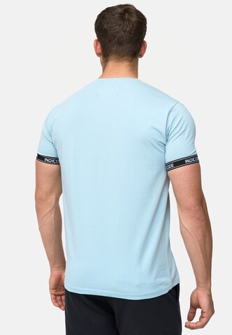 T-Shirt 'Lutzy' INDICODE JEANS en bleu