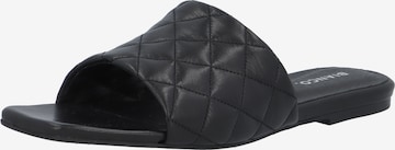 Bianco Mules 'Favour' in Black: front